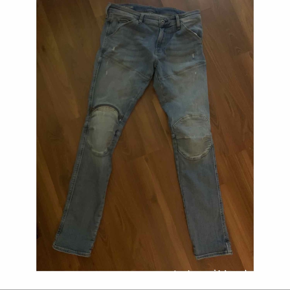 Gstar knee zip jeans
